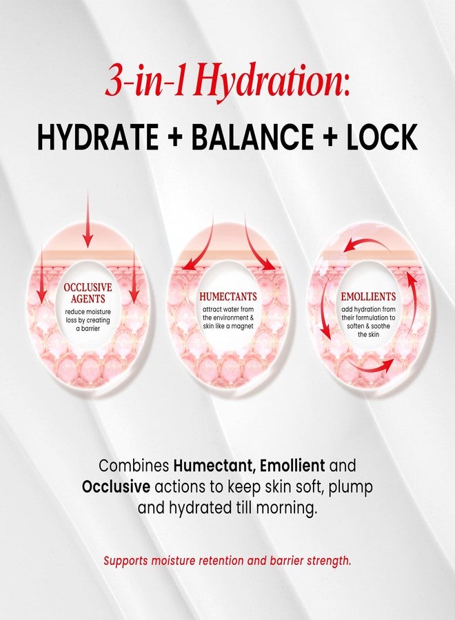 Koji White 1% Kojic Acid Radiance Overnight Face Mask – Hydrating Sleeping Mask for Glowing Skin, Uneven Tone & Smoothing with Niacinamide, Cica, Hyaluronic Acid - Unscented, Vegan Skincare 1.01 Fl Oz - Image 4